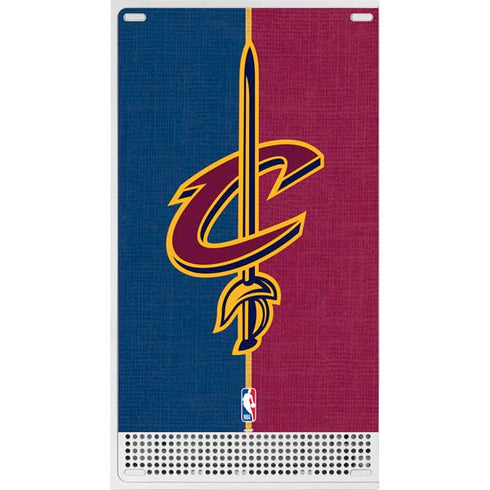 NBA Cleveland Cavaliers Canvas Xbox Series S Console Skin